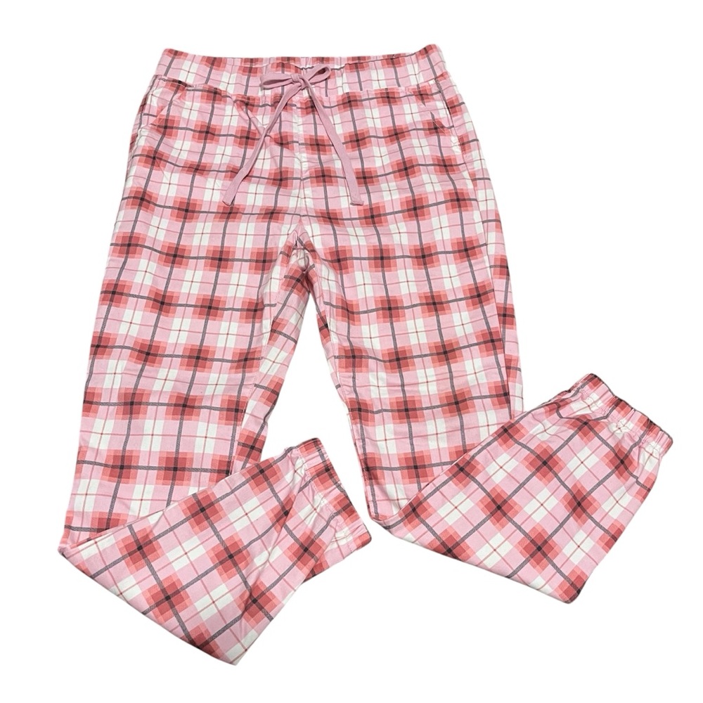 V.I.P size 13/14 junior pink plaid drawstring pants